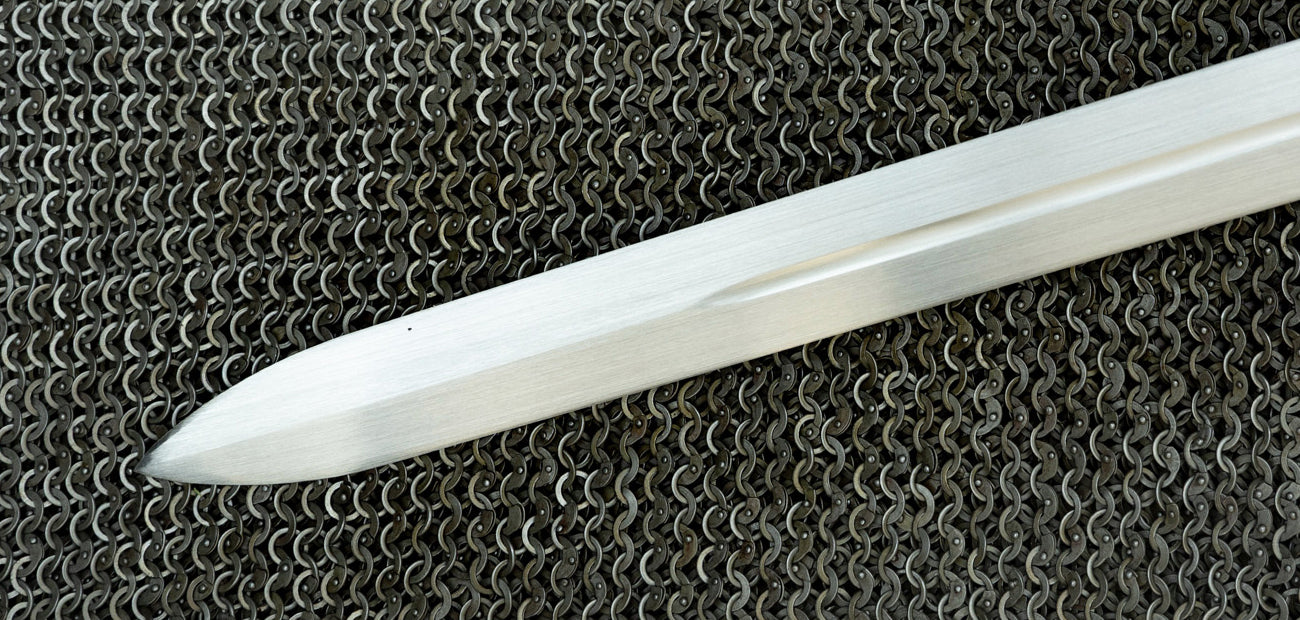 Scottish Claymore with Brown Wrapped Handle and Riscasso