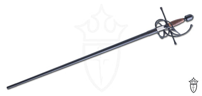 Swept Hilt Rapier-Black