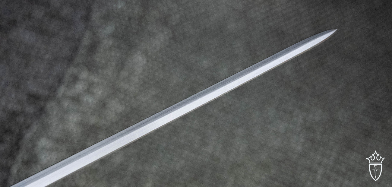 Renaissance Swept Hilt Rapier with Black Titanium Finish