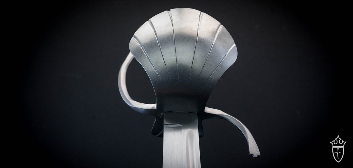 Shell Guard Cut Class Shell Guard Cutlass - 1566 Steel Blade & Leather Scabbard – Kingston Arms