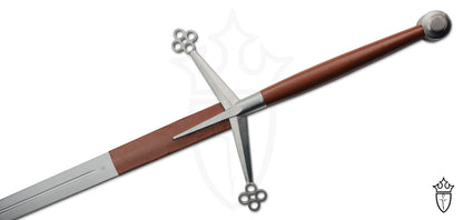 Scottish Claymore Brown Handle and w/Brown Ricasso