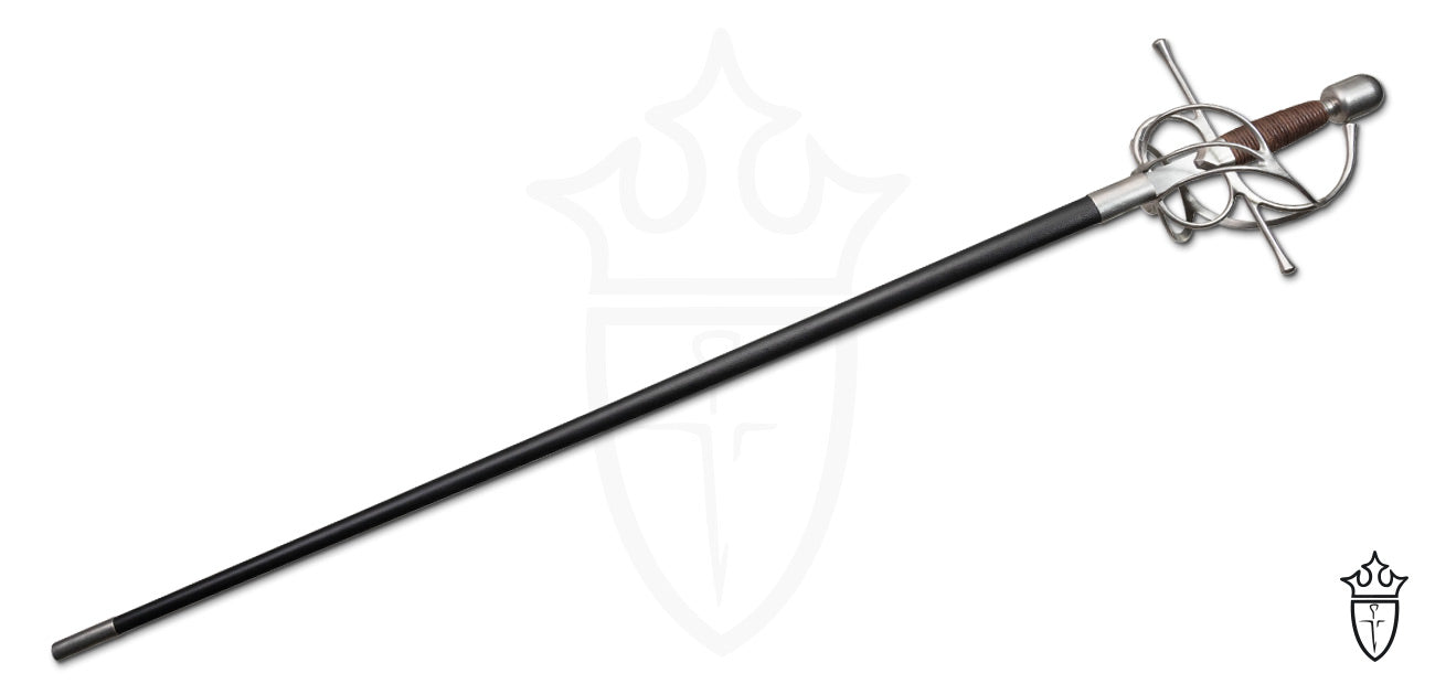 Swept Hilt Rapier - Polished finish